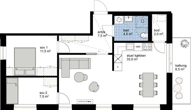 Plantegning 1